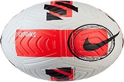 Nike Unisex Strike-Fa21 boll, vit/ljus Crimson/svart, 4