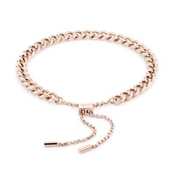 Liebeskind Berlin armband LJ-1388-B-23 IP roségoud, 23 EU, Roestvrij staal, Geen edelsteen