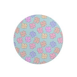 Questo Casa, Rund musmatta med digitalt tryck, halkfri baksida, för kontor och hem, diameter: 22 cm