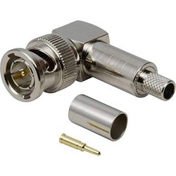 BKL Electronic 0401218 0401218 Connecteur BNC mâle, coudé 50 ? 1 pc(s)
