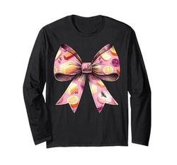 Coquette Bow Fabricante de jabón para hacer jabón con patrón naranja mamá niña Manga Larga