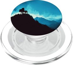 Arte minimalista de piano en una sala de conciertos PopSockets PopGrip para MagSafe