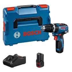 Bosch Professional 12V System accuschroefklopboormachine GSB 12V-35 (draaimoment hard/zacht 20/35 Nm, incl. 2x 3,0 Ah accu, oplader GAL 12V-40, L-BOXX 102)