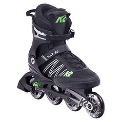 K2 Skates heren inline skates F.I.T. 80, zwart - groen, 30E0873.1.1.085