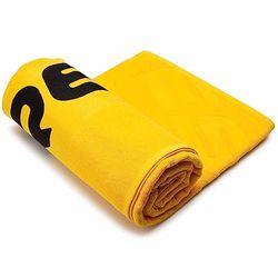 Cressi Cotton Frame Beach Towel 100 x 180 cm Serviettes de Plage de Haute Qualité Unisex-Adult, Jaune
