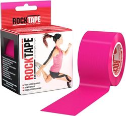 RockTape Homme Rose RockTape bande Kin siologique Mixte Adulte Hot Pink 5cmx5m, rose, 5cm x 5m EU