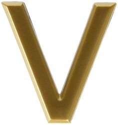 BTV 71572 - Letra 'v' abs goud