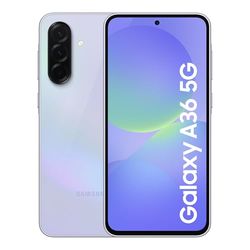 Samsung Galaxy A36 5G Smartphone, Awesome Intelligence, 8GB RAM, 256GB Storage, 50MP Camera, Awesome Lavender, 3 Year Manufacturer Extended Warranty (UK Version)