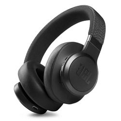 JBL LIVE 660NC; Draadloze over ear hoofdtelefoon met ruisonderdrukking met ingebouwde Alexa, Google Assistant en Bluetooth, tot 40 uur muziek, in het zwart