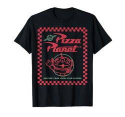 Disney Pixar Toy Story Alien Pizza Planet Box Art Camiseta
