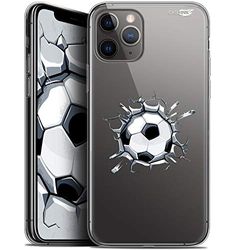Caseink fodral för Apple iPhone 11 Pro Max (6,5) Gel HD [ tryckt i Frankrike - iPhone 11 Pro Max fodral - mjukt - stötskyddat ] fotbollen