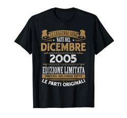 Dicembre 2005 Vintage - Maglia 19 Compleanno Anni Uomo Donna Maglietta