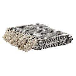 Coperta DKD Home Decor cotone Flecos (130 x 170 x 1 cm) (2 pz)