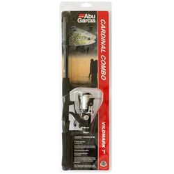Abu Garcia Cardinal Vildmark Spinning Combo - Ensemble Canne à pêche et Moulinet Tout-en-Un pour Les pêcheurs en Eau Douce - Canne télescopique, Moulinet pré-poussé - kit de Voyage Compact, 7ft 5-30g