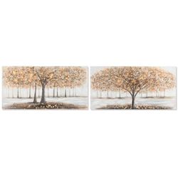 Home ESPRIT Tableau Cottage 120 x 3 x 60 cm (2 unités)