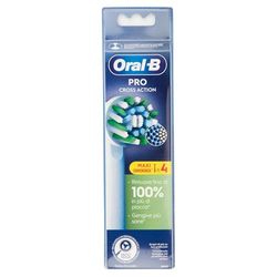Oral-B Cabezales de repuesto Pro Cross Action, 4 cabezales