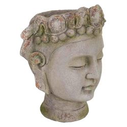 Macetero Cabeza Buda Magnesium kleur Piera