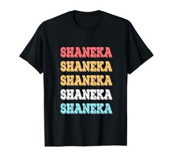 Regalo personalizzato carino Shaneka Nome personalizzato Maglietta