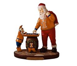 The Memory Company Unisex-Erwachsene NCAA North Carolina State University Schachbrett-Figur Weihnachtsmann Schachbrettfigur, Teamfarbe, Einheitsgröße