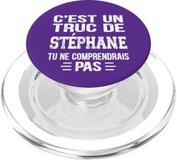 C'est un Truc De Stéphane Tu ne comprendrais Nombre Stéphane PopSockets PopGrip para MagSafe