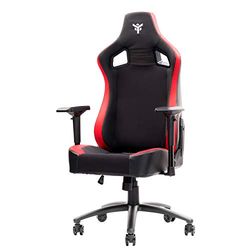 Itek Chair Silla para Gaming Scout PM30, Cloruro de polivinilo, Rojo, Normale