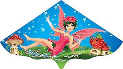 Paul Günther 1101 Magic Fairy - Dragón Infantil de lámina de Polietileno Resistente para niños a Partir de 4 años, con asa y Cuerda, Aprox. 115 x 63 cm, Ideal también con Viento Ligero