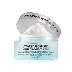 Peter Thomas Roth Peter Thomas Roth Water Drench Hyaluronic Cloud Cream Hydrating Moisturizer tampões para os ouvidos 4 centímetros preto (Black)