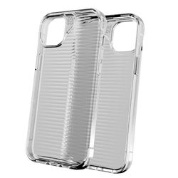 ZAGG Luxe Graphene-Reinforced Case for iPhone 14 Plus and iPhone 15 Plus [6.7-Inch], Wireless Charger Compatible, Anti-Yellowing, Shockproof Phone Back Cover (Transparent)