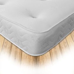 Starlight Beds - 2ft6 Small Single Mattress with Memory Foam and Springs (2ft6 x 6ft3, 75cm x 190cm) Small Single Memory Foam Mattress