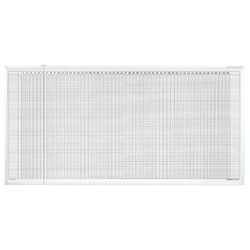 magnetoplan activiteiten en vakantieplanner, 5-dagen week, meer maten beschikbaar voor 45 medewerkers aluminium frame, 150 x 60 cm, wit