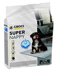 CROCI Hond Absorbens Super Nappy, 60 x 60 cm, 10 stuks