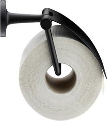 Duravit Starck T 1 Roll - Portarotolo da Parete, Colore: Nero Opaco