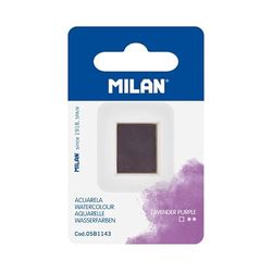 MILAN® Recambio de acuarela en formato de medio godet, púrpura lavanda