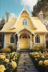 Cottagecore Journal: Yellow Cottage