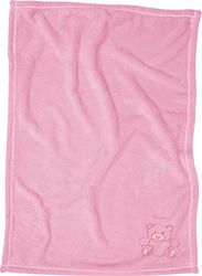 Playshoes Manta para bebé Conjunto,Unisex Rosado,100 x 150 cm