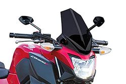 Puig 7655F Saut de Vent Naked New Generation Sport, Fumé Foncé