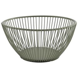 APS 30470 Cestino -SVART- in verde fumo Ø 17 cm, altezza 8 cm