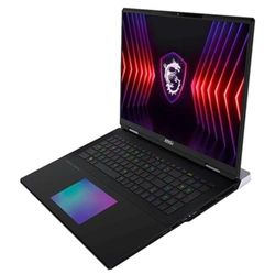 MSI Titan 18 HX A14VIG-080ES laptop 18" (Intel Core i9 14900HX, pamięć RAM 32 GB x 2, 2 TB SSD, Windows 11 Home) Core Black - klawiatura QWERTY hiszpańska