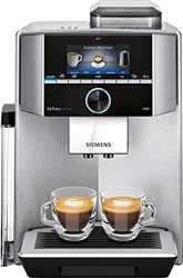 Siemens EQ.9 plus connect s500 volautomatische espressomachine, TI9558X1DE, automatische reiniging, personalisatie, extra stil, 1500 watt, roestvrij staal