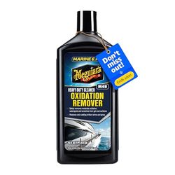 Meguiar's M4916 Marine/Rv Heavy Duty Oxidation Remover - Eliminador de óxido de gama marinha, 473 mililitros, 16 ml