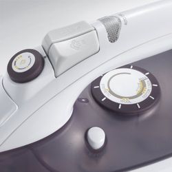Severin BA 3210 Plancha Vapor, 2500 W, Cerámica, Blanco/Púrpura