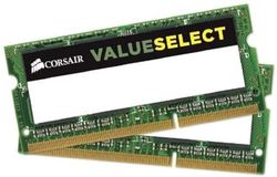 Corsair Value Select SODIMM 8GB (2x4GB) DDR3L 1600MHz C11 Memory for Laptop/Notebooks - Black