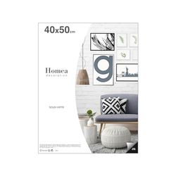 Homéa, Sous-Verre pour Photo ou Affiche 40 x H50 cm en Verre Transparent