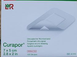 Lohmann & Rauscher Curapor Cerotto Sterile 7x5cm 100 Pezzi