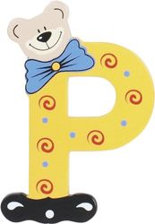 Houten letter P (301001)