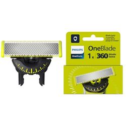 Philips OneBlade 360 Autentica lama di ricambio per OneBlade, in acciaio inossidabile resistente, per radere, regolare e rifinire, modello QP410/50