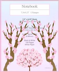 Free expression of cherry blossom colors: cherry blossom 120pages 7.5x9.25
