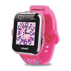 VTech - KidiZoom SmartWatch DX2 Rose, Montre Digitale Enfant, Photo, Selfie, Vidéo, Écran Tactile Vertical, Jouet High-Tech, Cadeau Enfant et Ado de 5 Ans à 13 Ans - Contenu en Français