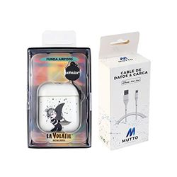 Pack Airpods Moon Silver + kabel USB-Lightning MFI