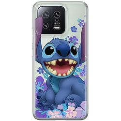 ERT GROUP mobiltelefonfodral för Xiaomi 13 originalt och officiellt licensierat Disney mönster Stitch 001 optimalt anpassad till formen på mobiltelefonen, gedeeltelijk transparant